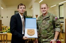 5. pluk pecilneho urenia navtvil minister obrany ubomr Galko