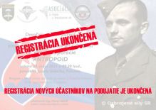 STOP registrcii na Memoril Jozefa Gabka