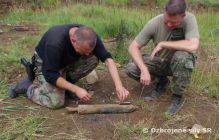 Vojensk a policajn pyrotechnici likvidovali nevybuchnut munciu